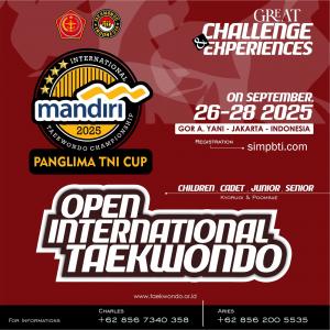 Kejuaraan PANGLIMA TNI CUP INTERNATIONAL TAEKWONDO CHAMPIONSHIP 2025 BIDANG II - KOMISI PERTANDINGAN PBTI